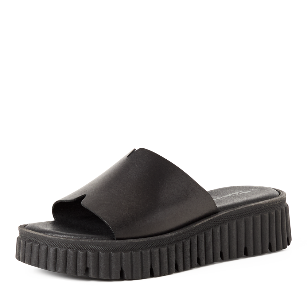 Tamaris papucs 1-27216-44 001 Black
