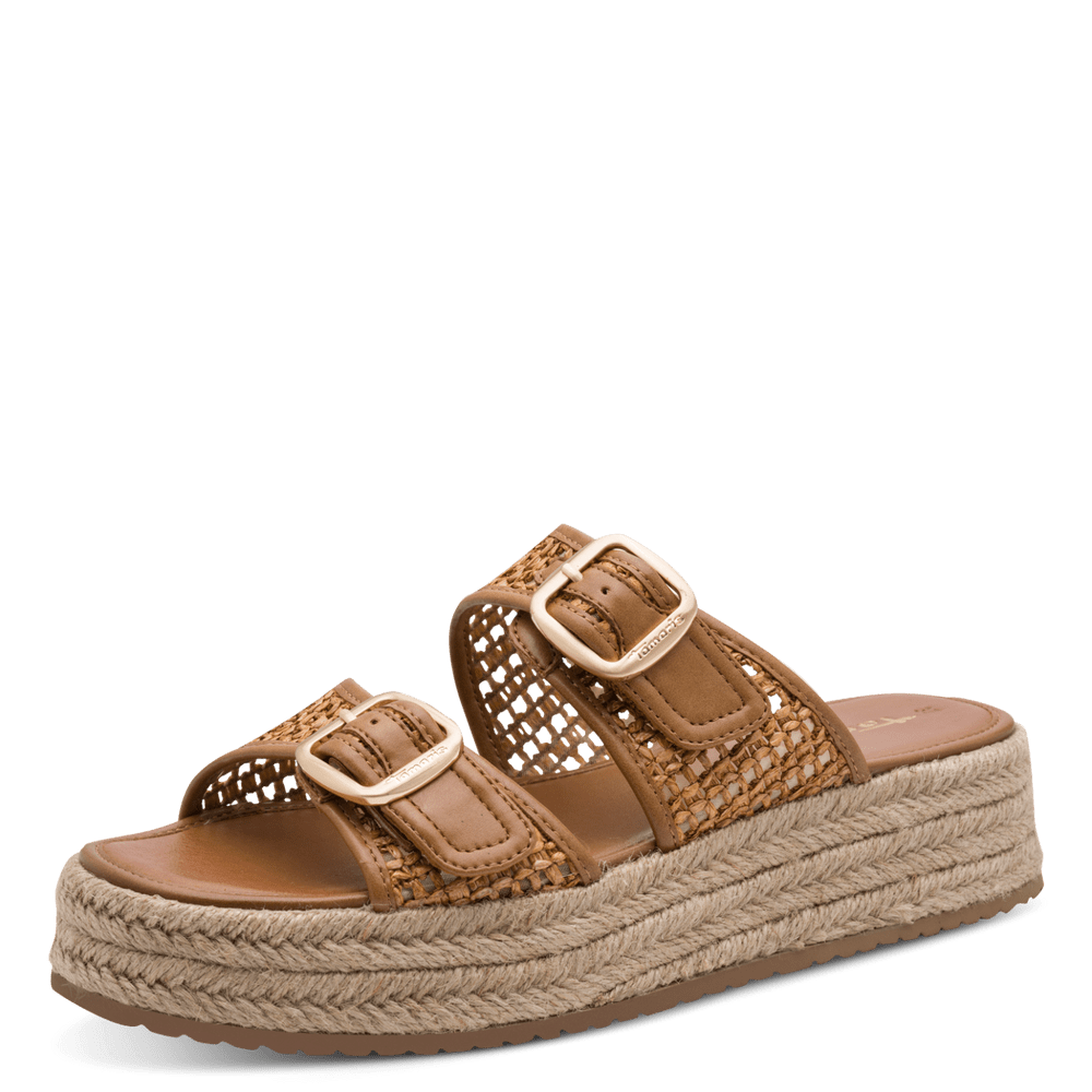 Tamaris papucs 1-27221-46 305 Cognac