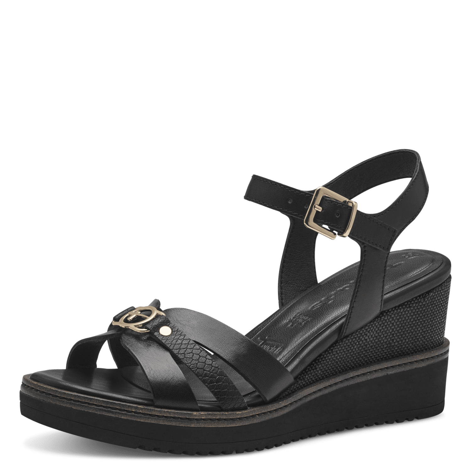 Tamaris női szandál 1-28010-42 001 Black