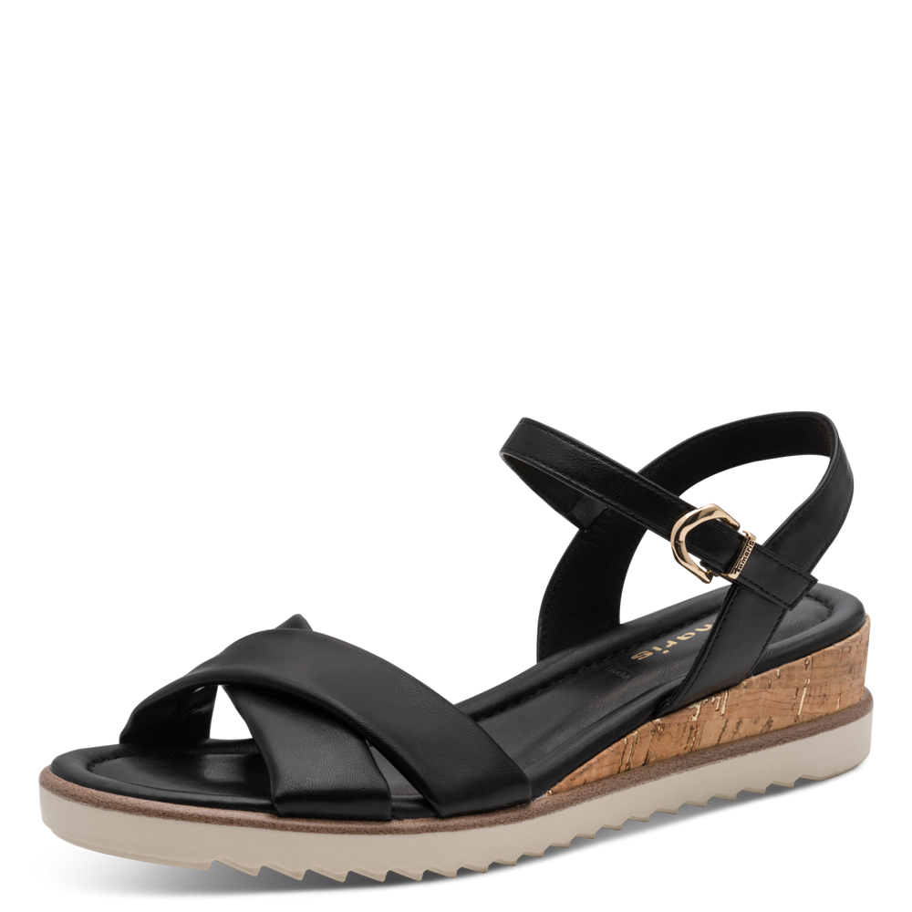 Tamaris szandál 1-28106-42 001 Black