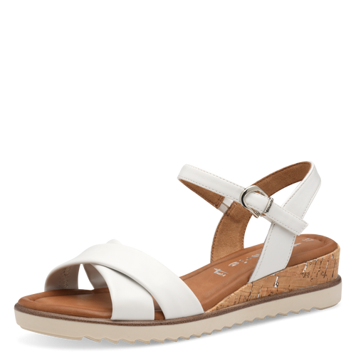 Tamaris szandál 1-28106-42-100 White