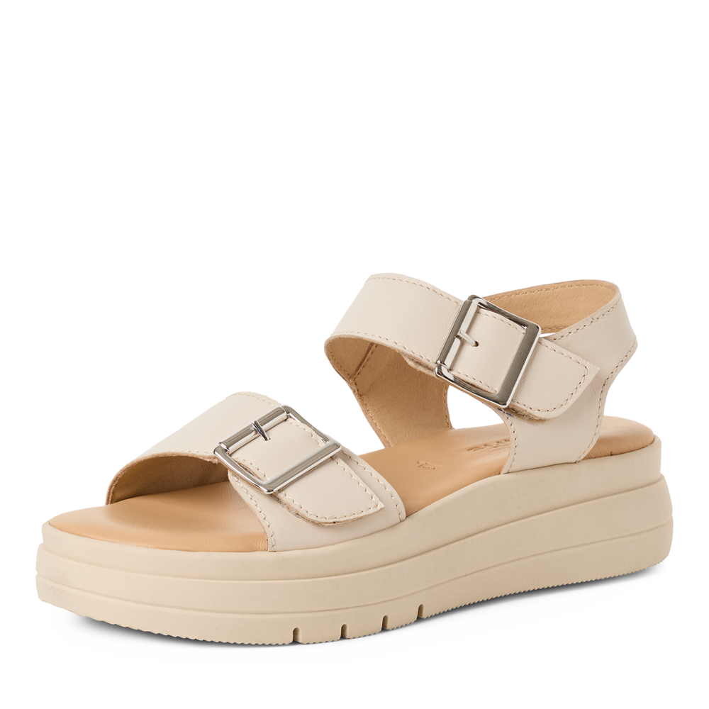 Tamaris szandál 1-28209-46 413 Ivory Leather