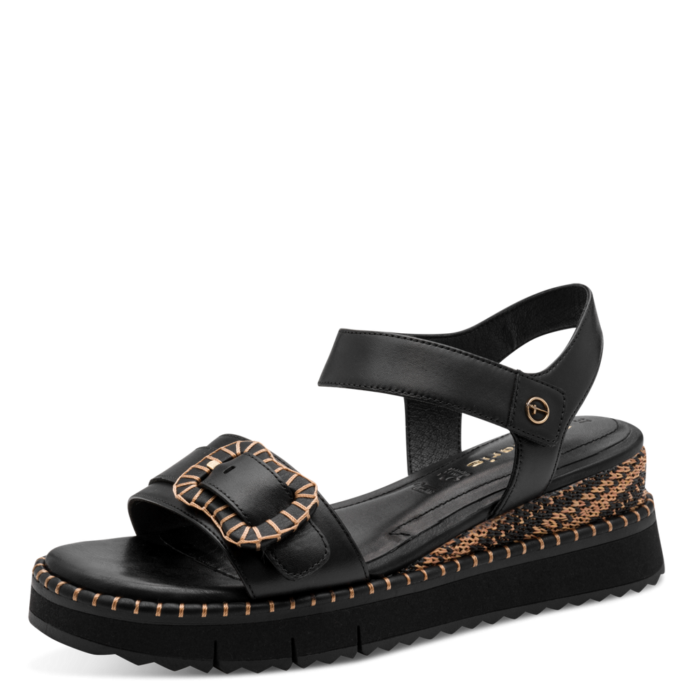 Tamaris szandál 1-28223-46 001 Black