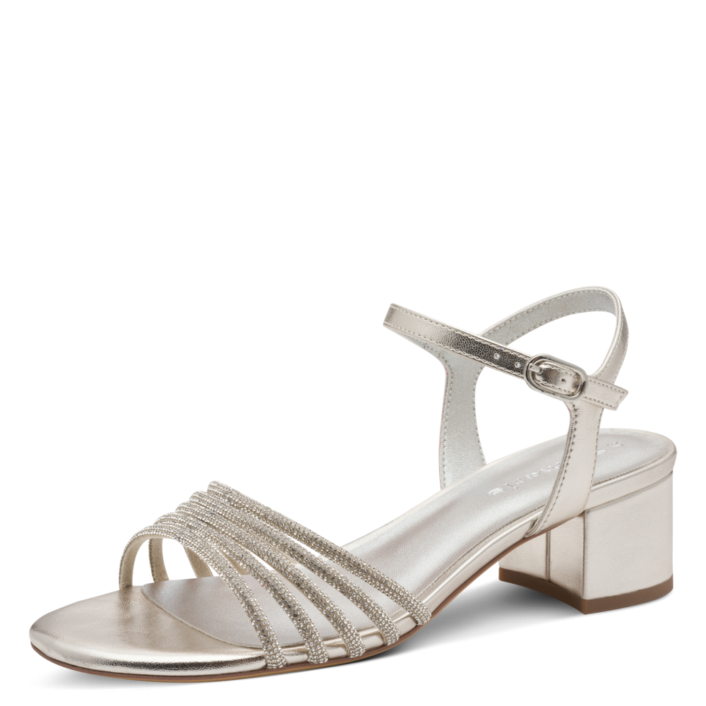 Tamaris szandál 1-28248-44 957 Platinum