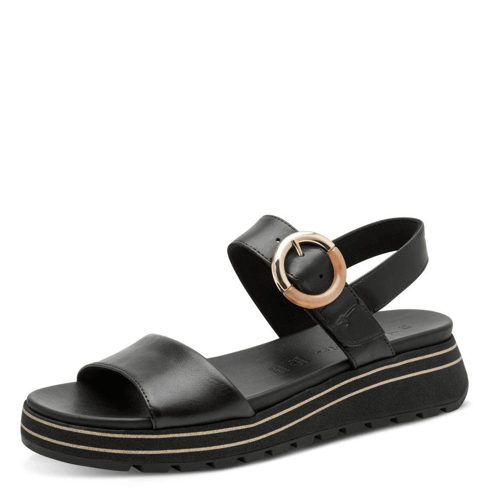 Tamaris szandál 1-28254-46 001 Black