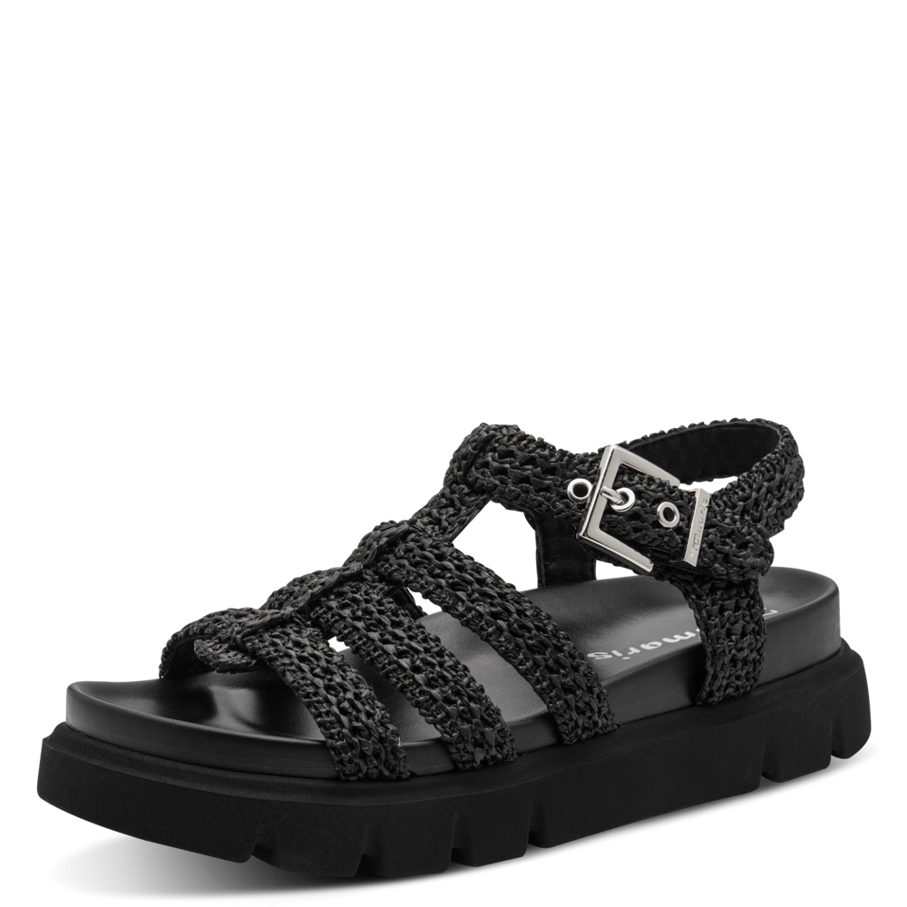 Tamaris szandál 1-28402-46 001 Black