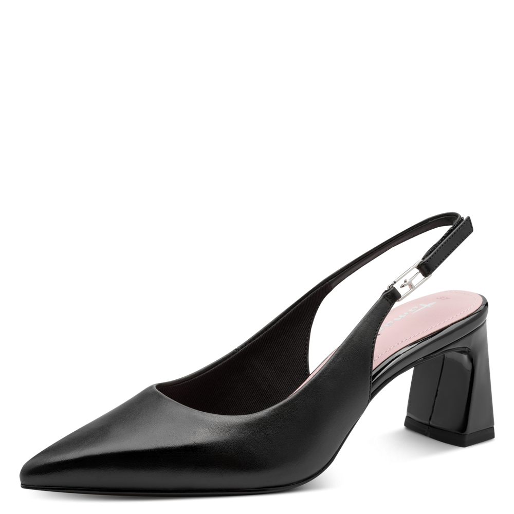 Tamaris cipő 1-29624-46 003 Black Leather