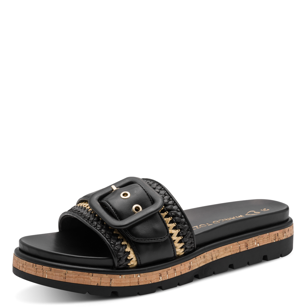 Marco Tozzi papucs 2-27417-46 098 Black Comb
