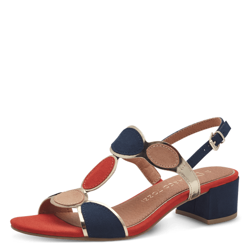 Marco Tozzi szandál 2-28230-42 890 navy comb