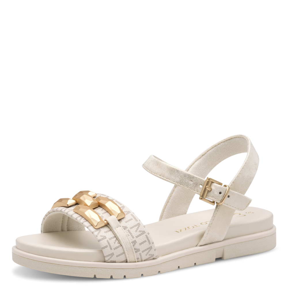 Marco Tozzi szandál 2-28406-44 402 Cream Comb
