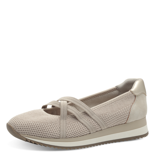 Jana cipő 8-22173-42 499 Beige/Gold