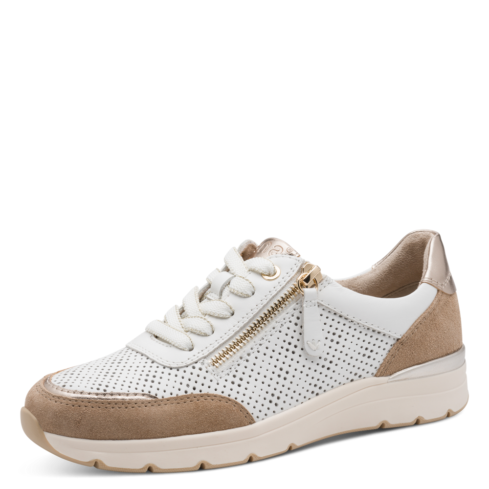 Jana cipő 8-23703-46 130 White/ Beige