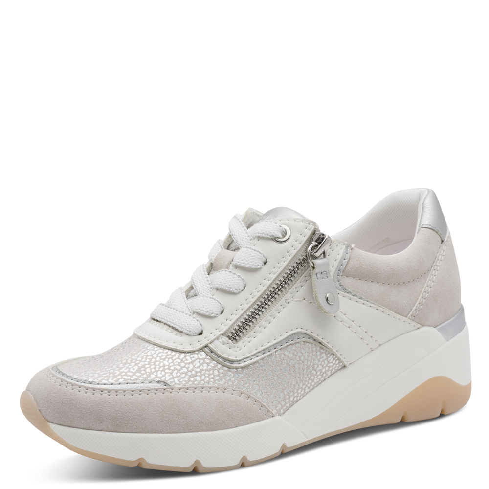 Jana cipő 8-23768-46 191 White/Silver