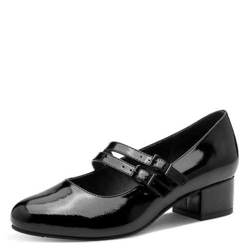 Jana női cipő 8-24366-45 018 BLACK PATENT