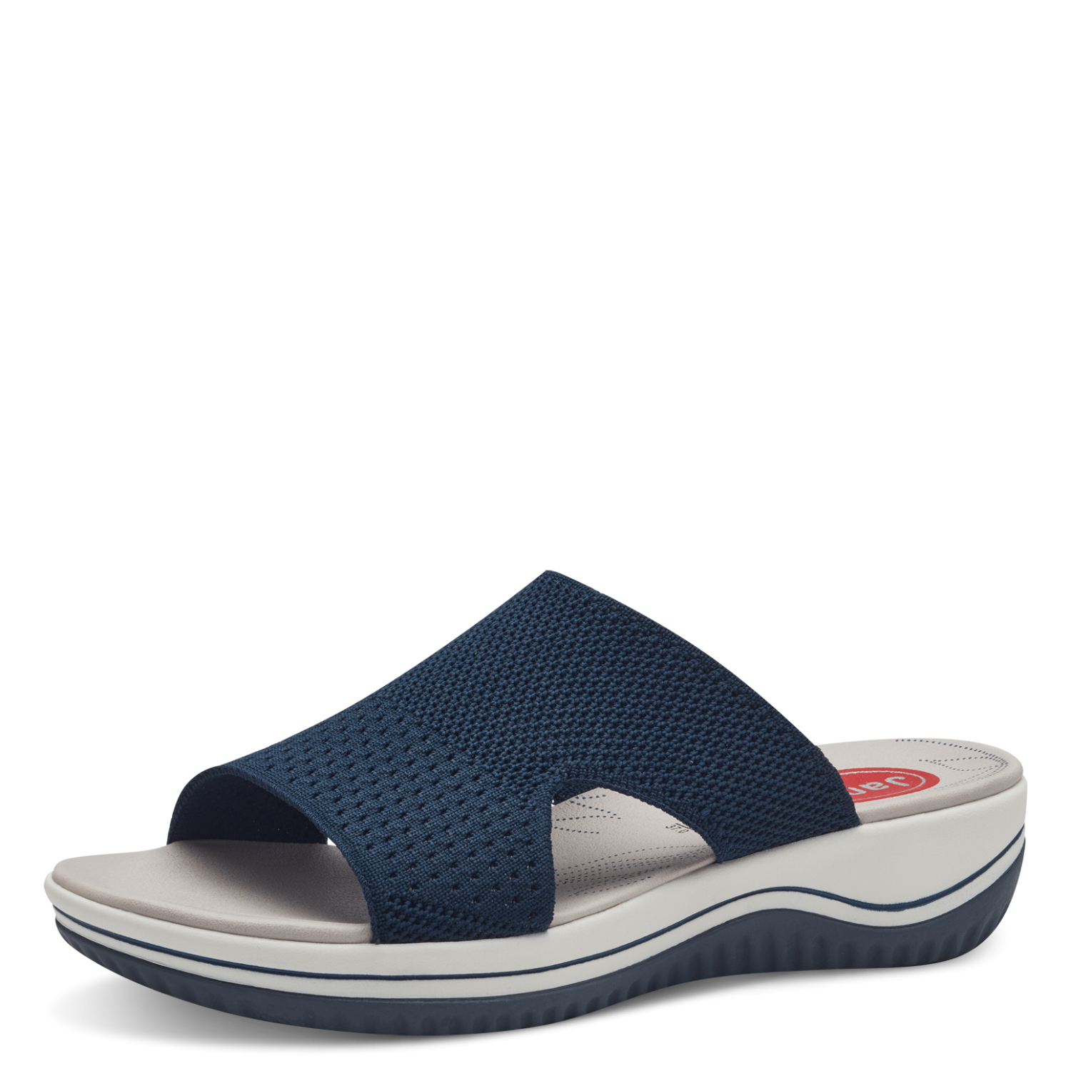 Jana női papucs 8-27268-42 805 Navy