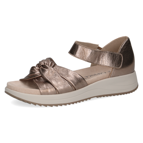 Caprice szandál 9-28707-44 341 Taupe Metallic