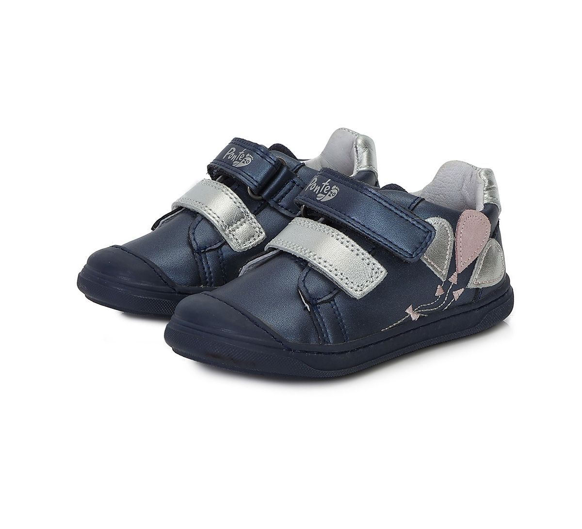 PONTE20 átmeneti bőr cipő DA03-3-920C ROYAL BLUE 22-27 méretben