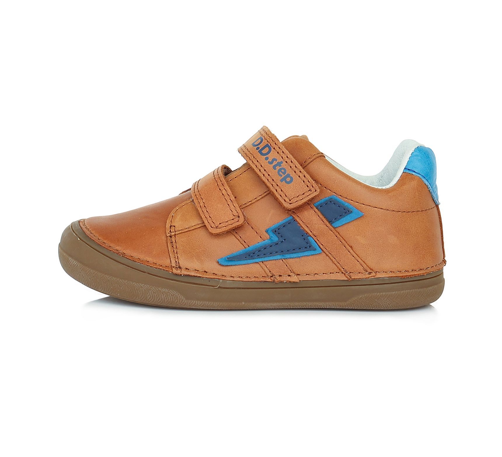 D.D.step bőr félcipő S078-755BL CHOCOLATE 32-37   méretben