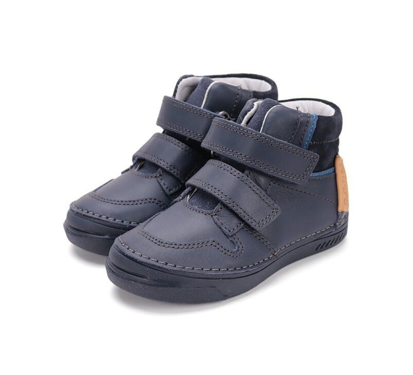 D.D.Step bőr félcipő A040-52560BL Bermuda Blue 31-36 méretben