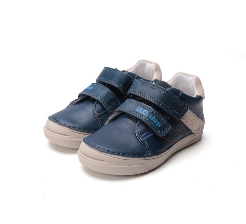 D.D.Step bőr félcipő S040-52884BL Bermuda Blue 31-36 méretben